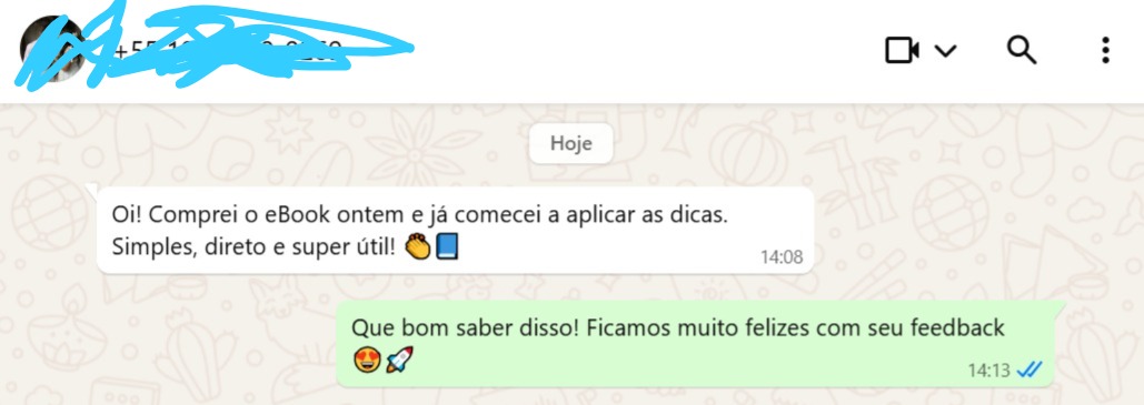 Depoimento WhatsApp 1